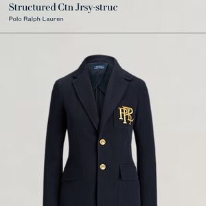 Women’s Polo Blazer- Navy Blue